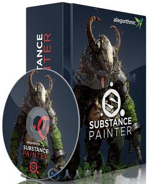 Substance Painter三维纹理材质绘画软件V1.2.0版 Allegorithmic Substance Painter v1.2.0 Build 590 Win64