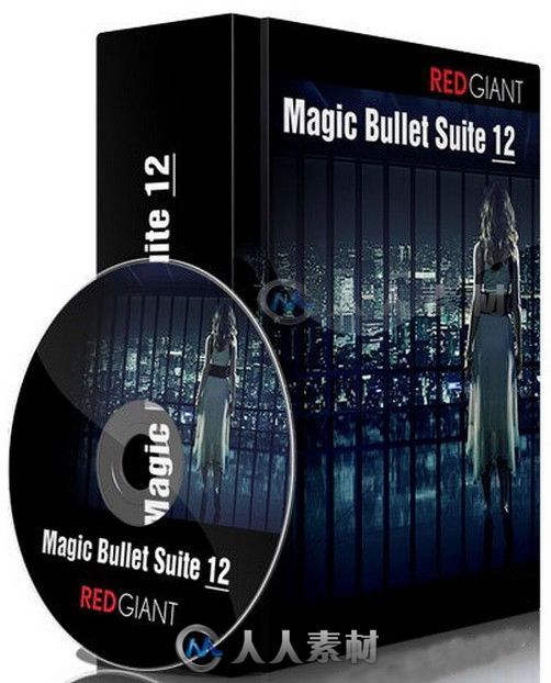 红巨星视觉特效插件包V12.0.1版 Red Giant Magic Bullet Suite v12.0.1