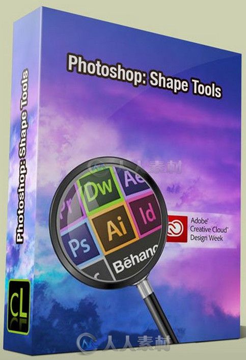 Photoshop图形工具使用技巧视频教程 CreativeLIVE Mastering Photoshop’s Shape Tools for Photography Design