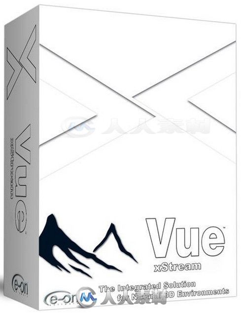 Vue XStream三维景观生成软件V2014.5绿色免安装便携版 Vue xStream 2014.5 VC100 + Infinite RenderCow Portable
