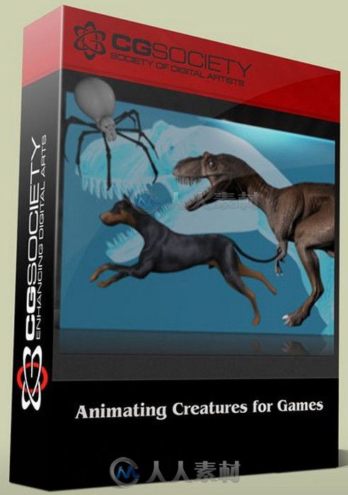 Maya动物游戏动画制作视频教程 CGWorkshops Animating Creatures for Games