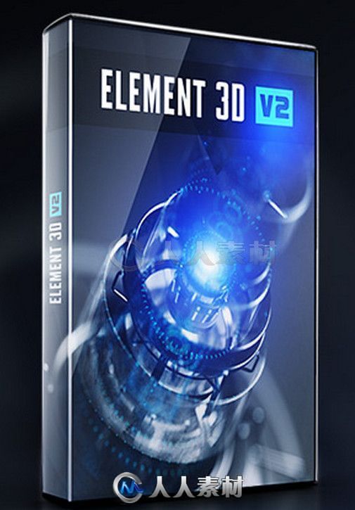 Element3d强大三维制作AE插件V2.2.2.2140 CE版 Videocopilot Element 3D v2.2.2.2140 CE Plugin for AE