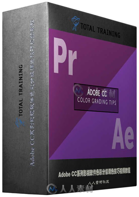Adobe CC系列影視軟件色彩分級調色技巧視頻教程 Train Simple Adobe CC Color Grad...
