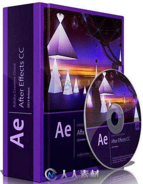 After Effects CC 2015影视特效软件V13.6版 Adobe After Effects CC 2015 13.6 Multilingual