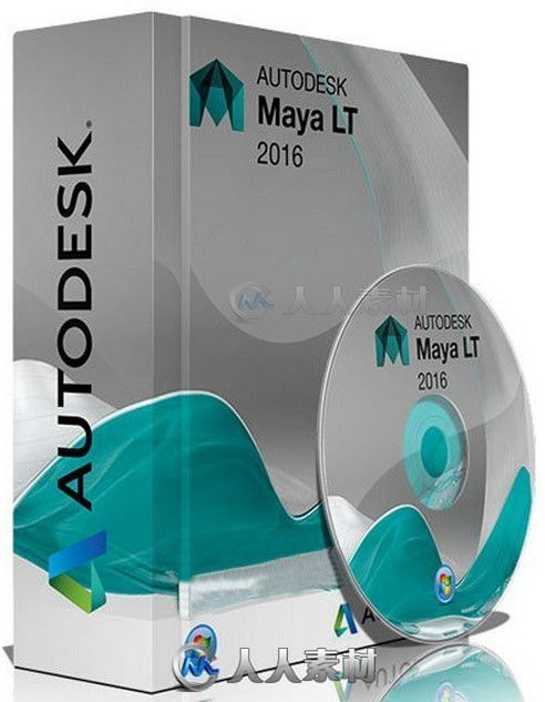 Maya 2016 LT三维动画软件SP4版 Autodesk Maya LT 2016 SP4 Win Mac