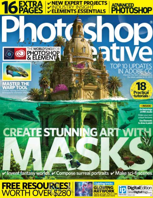 Photoshop创意杂志2016年第135期 Photoshop Creative Issue 135 2016