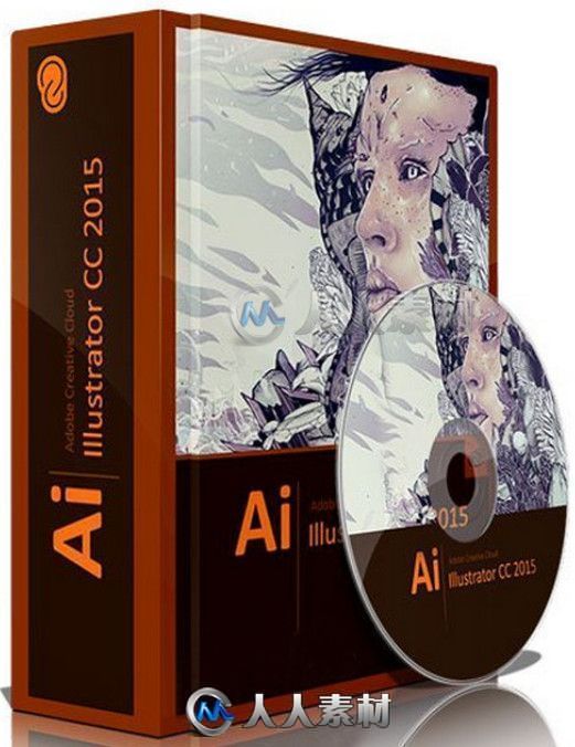 Illustrator CC 2015矢量绘画软件V19.2.1.147.1版 Adobe Illustrator CC 2015 v19.2.1.147.1 Multilingual Win Mac