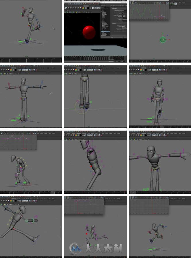 Maya三维动画角色运动技术视频教程 Udemy 3D Animation Walk and Run Cycle