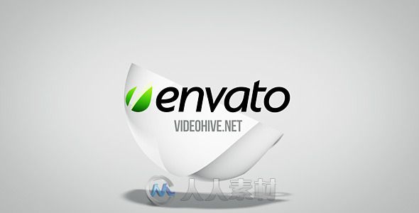 简单图形Logo演绎动画AE模板 Videohive Eco Reveal 4476766