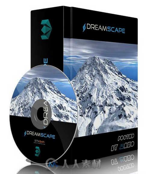 SitniSati DreamScape自然梦境3dsmax插件V2.5.7f版 SitniSati DreamScape 2.5.7f 3dsmax 2015 Win