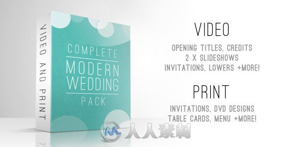 完美现代婚礼包装动画AE模板 Videohive Complete Modern Wedding Pack 6928975