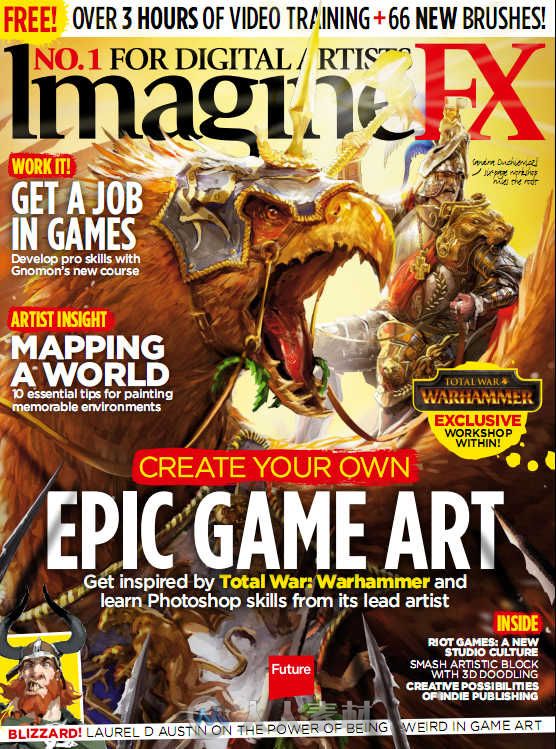 科幻数字艺术杂志2016年4月刊 ImagineFX APRIL 2016