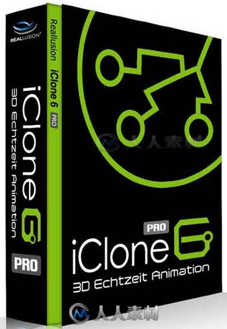 Reallusion iClone Pro三维动画制作软件V6.41.2623.1版+资料包 Reallusion iClone Pro 6.41.2623.1 WIN64 + RESOURCE PACK