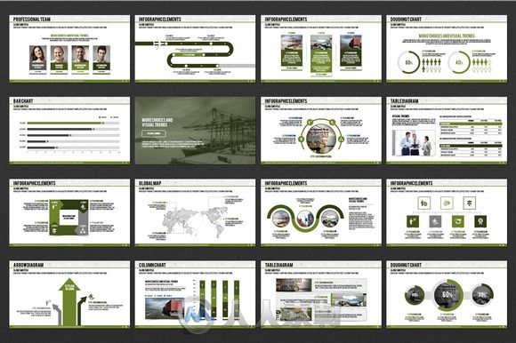 国际贸易展示PPT模板International Trade PowerPoint Templates