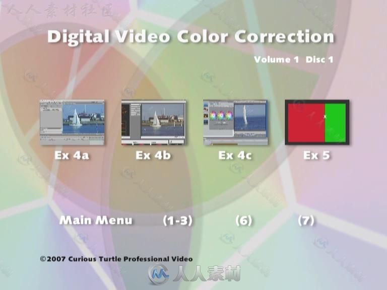 数字视频色彩校正训练视频教程 CURIOUS TURTLE DIGITAL VIDEO COLOR CORRECTION
