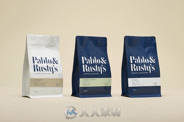 Pablo &amp; Rusty’s 咖啡品牌形象设计