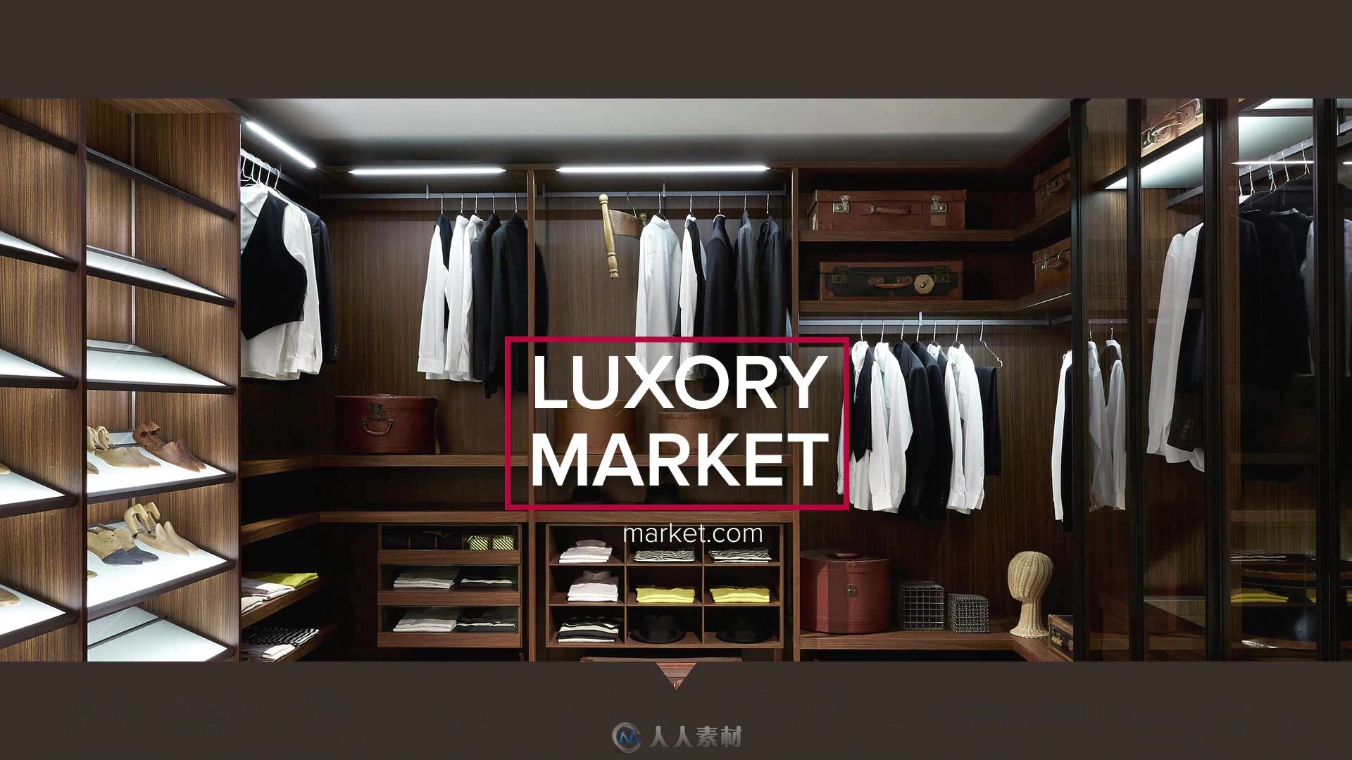 时尚奢侈商品店铺宣传AE模板 Videohive Luxory Shop 16182343