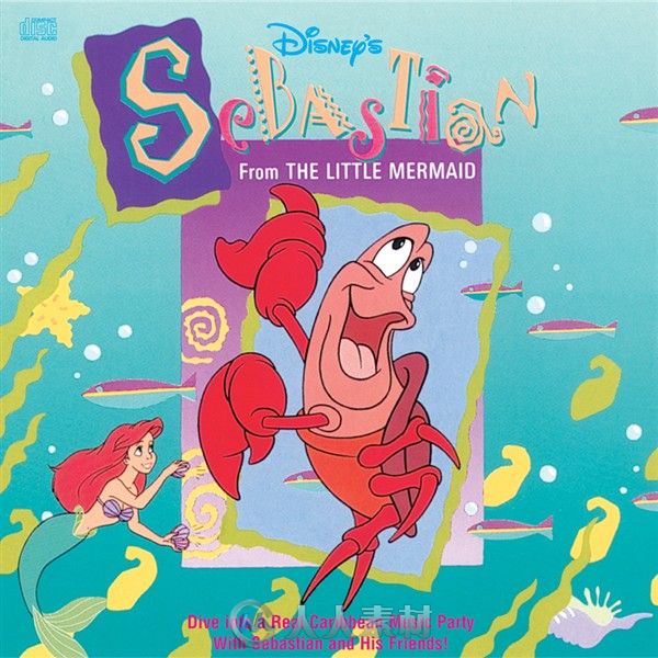 原声大碟 -塞巴斯丁  Disney's Sebastian: From The Little Mermaid10 / 作者:相视而笑 / 帖子ID:16711679,3460159
