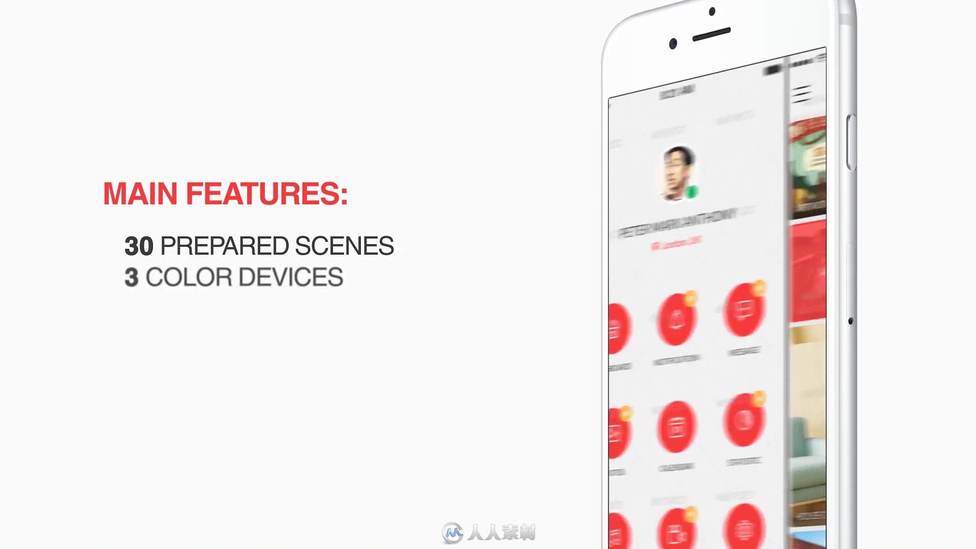 手机移动APP应用程序展示动画产品宣传AE模板 Videohive App Promo Kit