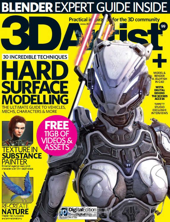 3D艺术家书籍杂志第99期