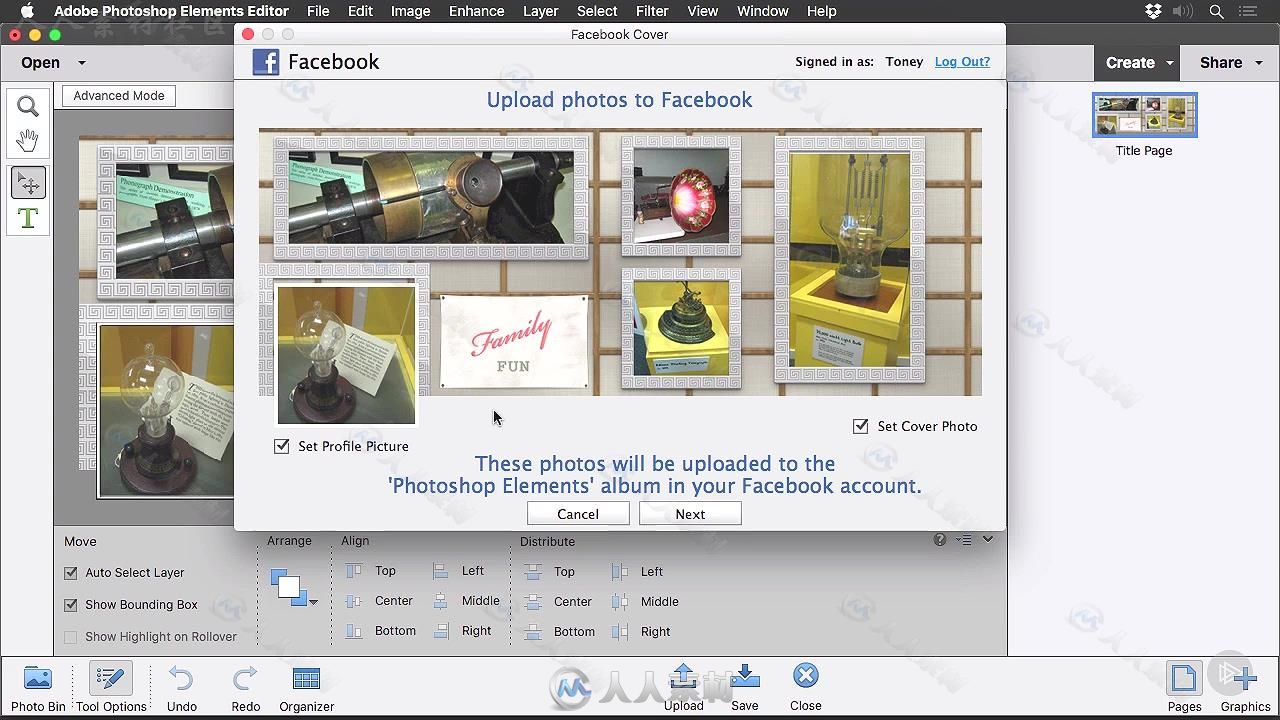 Photoshop Elements 2016图像处理基础核心训练视频教程