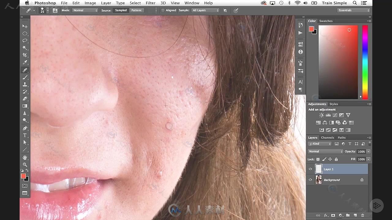 PS摄影师肖像修饰技法视频教程