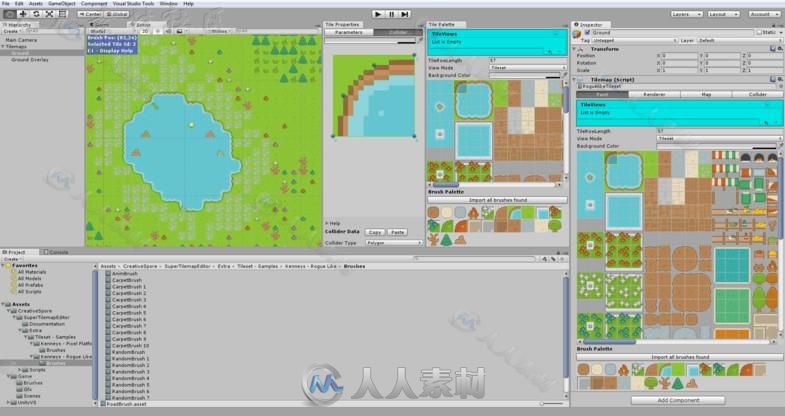 超拼贴地图2D与图片管理编辑器扩充Unity3D素材资源27 / 作者:相视而笑 / 帖子ID:16716717,3549505