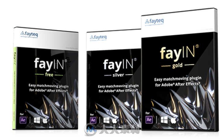 FayTeq FayIN GOLD區域跟蹤AE插件V2.4.1版