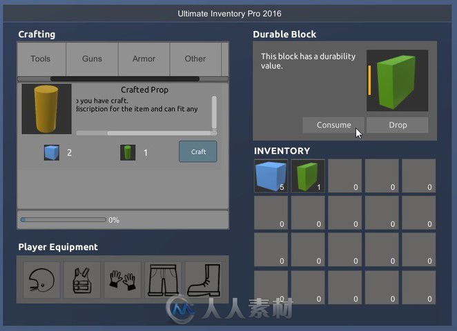 Ultimate Inventory &amp; Crafting 5 PRO 5.21 - 效能极高的背包系统