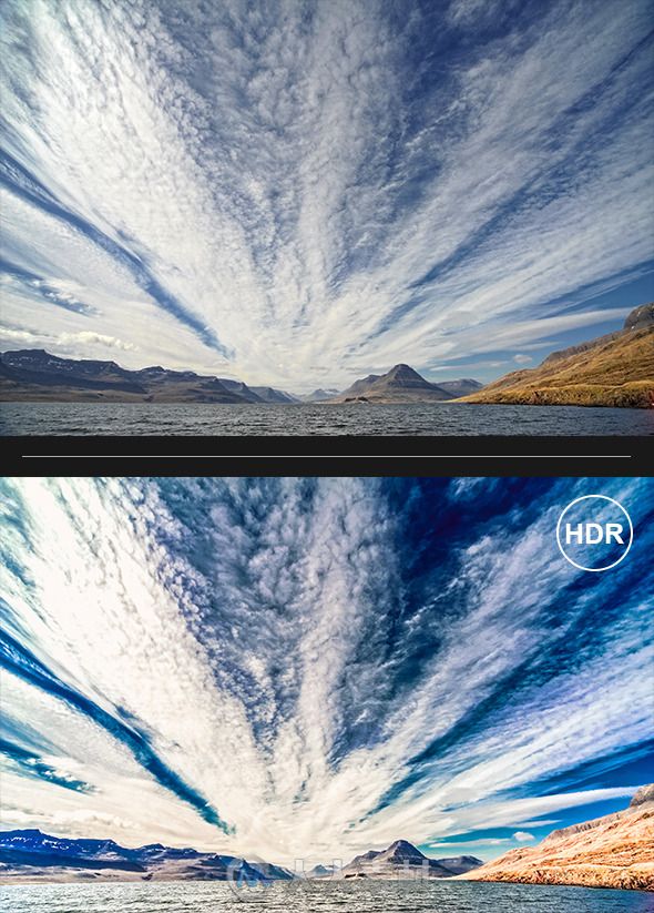 专业级HDR风景调色预设Lightroom模板 Graphicriver HDR Lightroom Presets Vol.1 1...