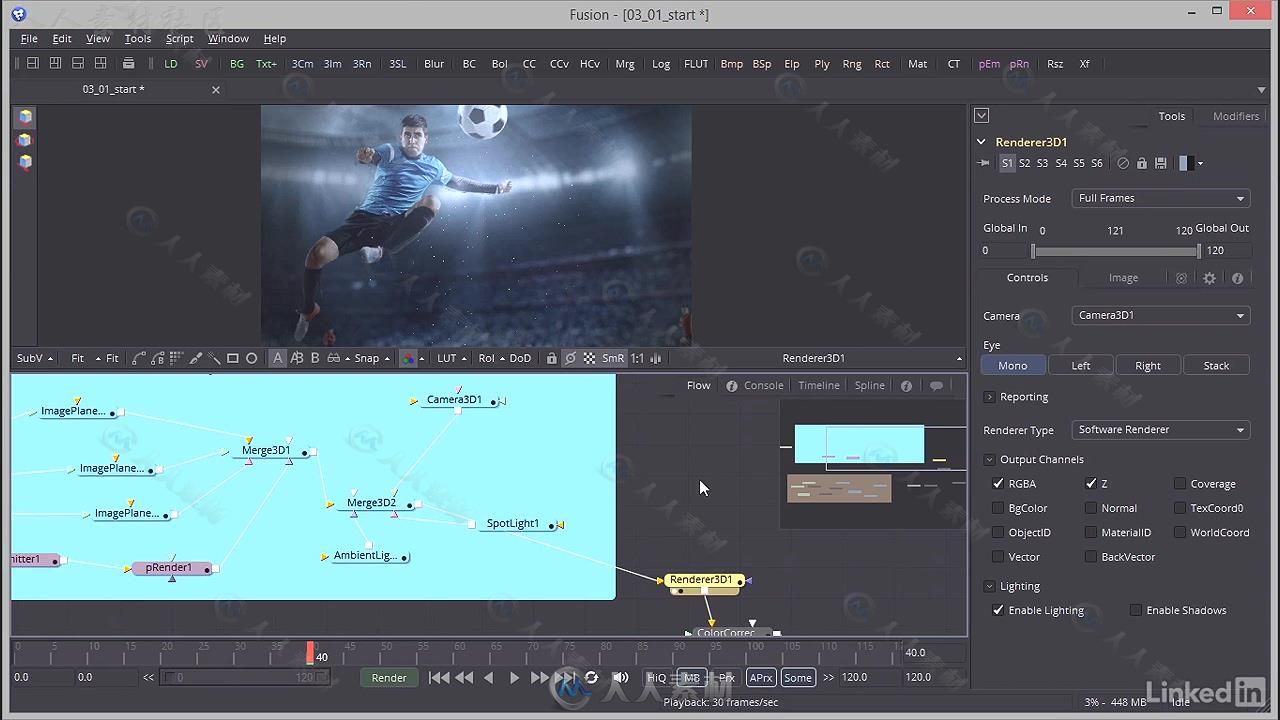 Fusion运动图形合成特效视频教程 Creating Motion Graphics with Fusion