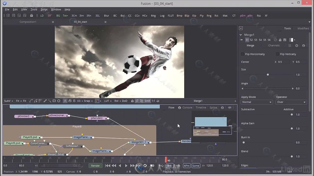 Fusion运动图形合成特效视频教程 Creating Motion Graphics with Fusion