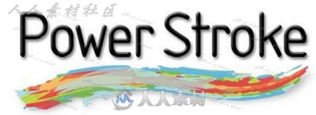 DFT Power Stroke v1.0.7.2 AE描边插件