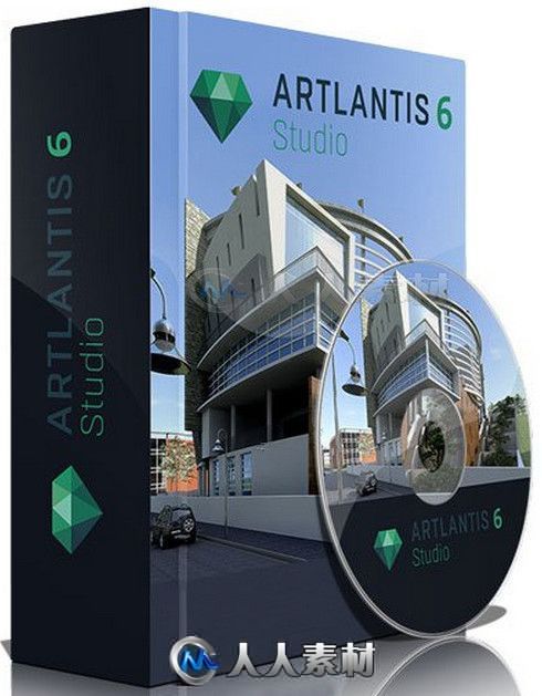 Abvent Artlantis Studio建筑场景专业渲染软件V6.5.2.14版