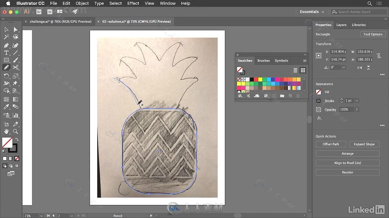 Illustrator矢量插画绘制技术训练视频教程