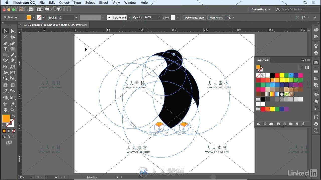 Illustrator网格布局设计技巧视频教程