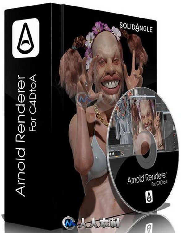SolidAngle C4DtoA Arnold渲染器C4D接口插件V2.2.3版71 / 作者:抱着猫的老鼠 / 帖子ID:16742680,4526886
