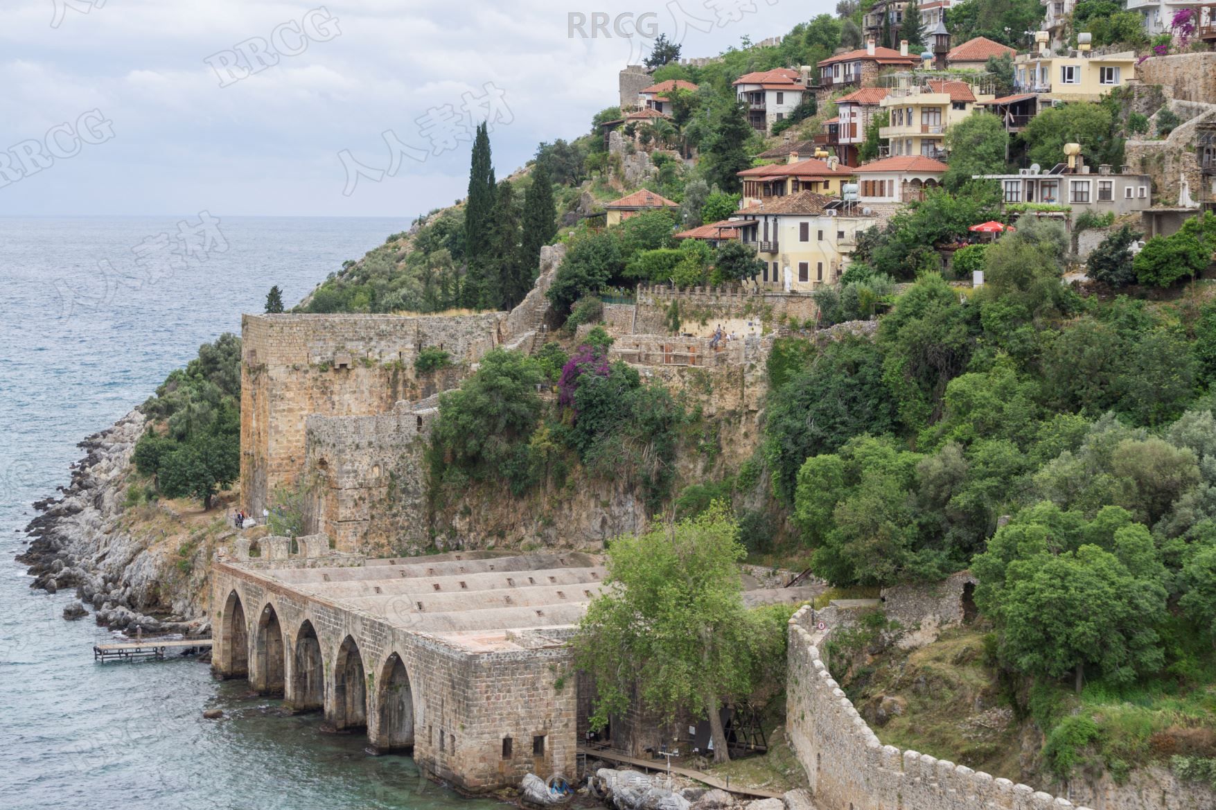 80组奥斯曼帝国古城堡建筑废墟高清参考图片合集