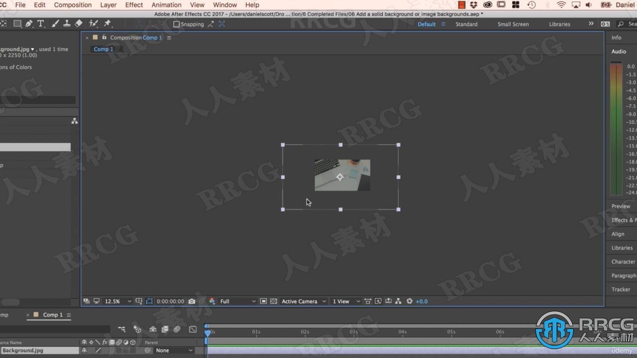 AE制作动画动态图形数据可视化工作流程视频教程