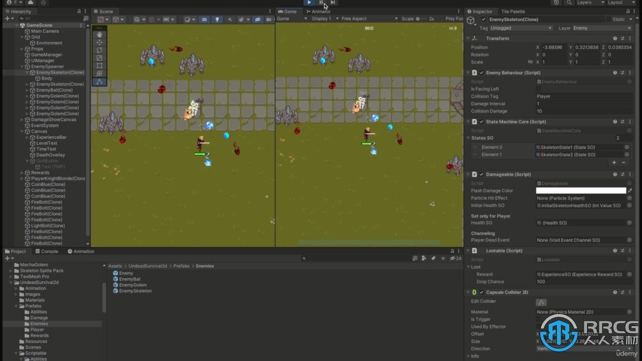 Unity与C#完整2D游戏开发大师级视频教程