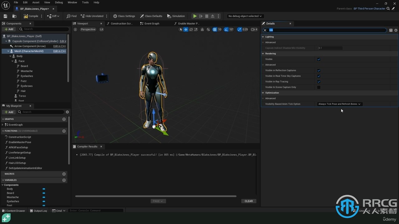 UE5虚幻引擎动作冒险游戏开发完整流程视频教程