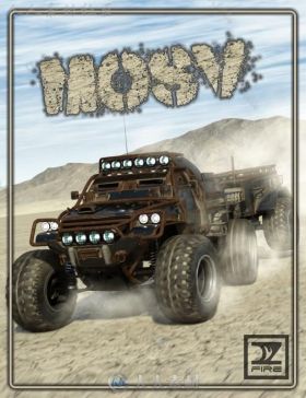 现代MOSV中型军事侦察车3D模型合辑