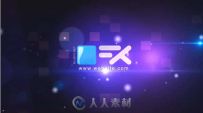 简介质感Logo演绎动画AE模板 BLUEFX 4 Logo Reveal