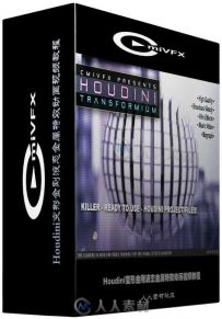 Houdini变形金刚液态金属特效动画视频教程 cmiVFX Houdini Transformium