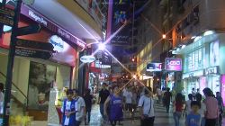 澳门夜晚城市景色高清实拍视频素材