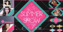 夏季时尚包装动画AE模板 Videohive Summer Show Package 8173528