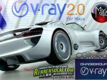 《VRay渲染器2.0 破解版 全版本合辑》Vray ADV.Render V2.0