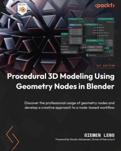 《Blender中使用几何节点进行程序性3D建模》书籍