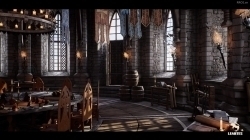 中世纪城堡内部环境场景UE游戏素材