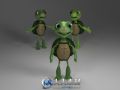 《Blende卡通小海龟制作视频教程》CG Cookie Creating a Little Cartoon Turtle in...